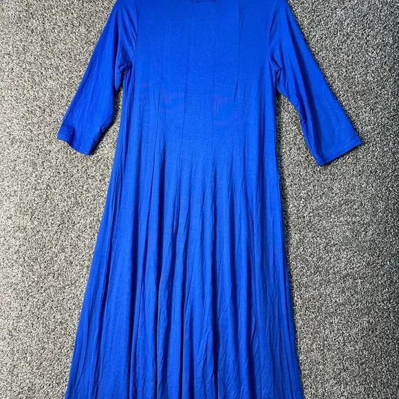 NWT HOTOUCH Women's 3/4 Sleeve A-line and Flare Midi Long Dress SZ Small - Picture 7 of 10